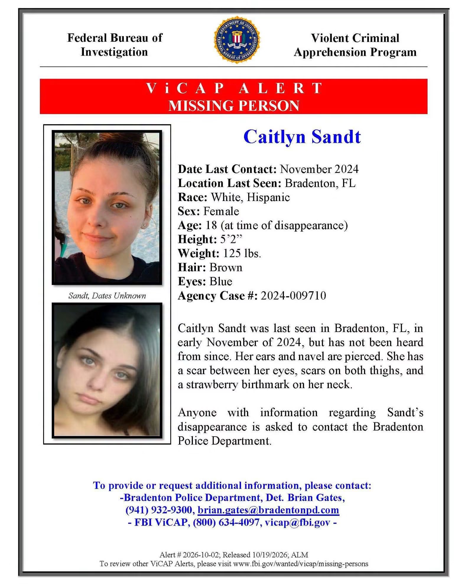 Bradenton Police Department urges public to come forward with information on a 2024 missing person case — WFTS ABC Action News Tampa, Dunedin Technology news