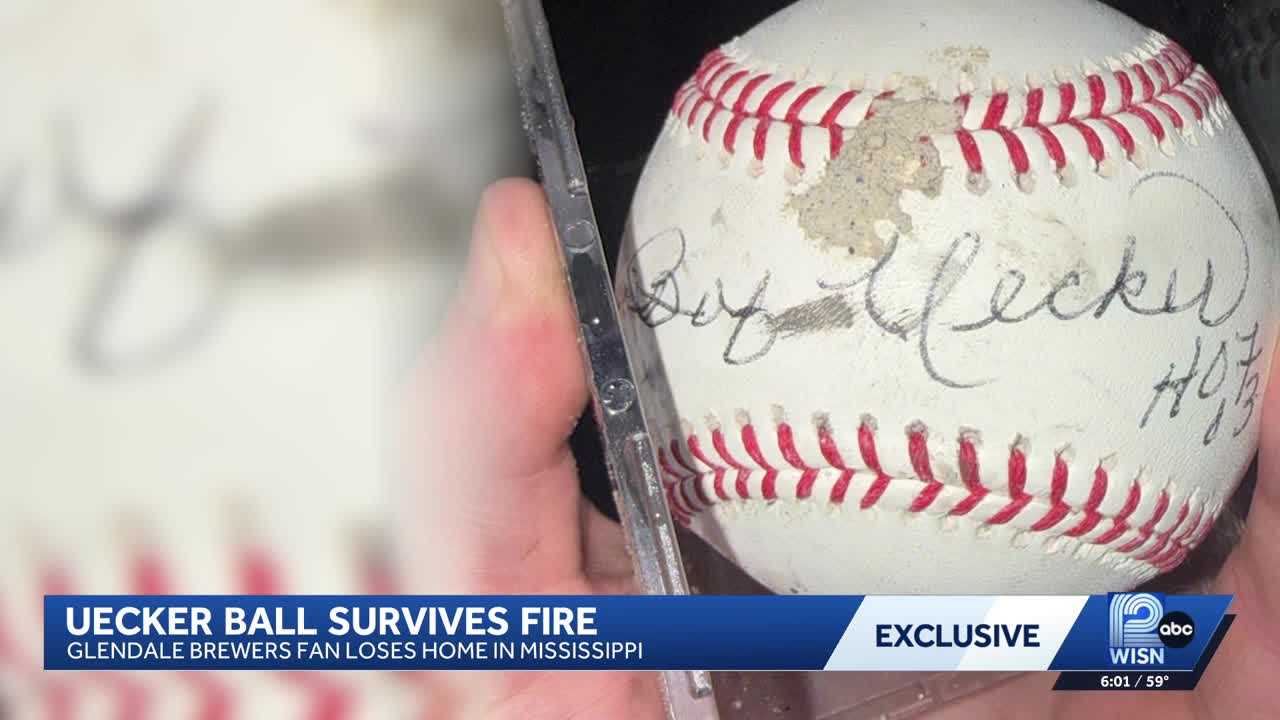 Cherished baseball signed by Bob Uecker survives Mississippi fire — WISN 12 Milwaukee, Dunedin Community news