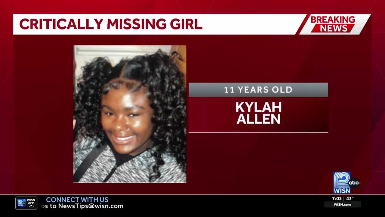 Milwaukee police searching for critically missing 11-year-old girl — WISN 12 Milwaukee, Dunedin Community news