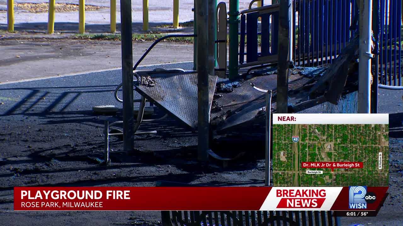 Fire at Milwaukee park melts playground equipment — WISN 12 Milwaukee, Dunedin Community news