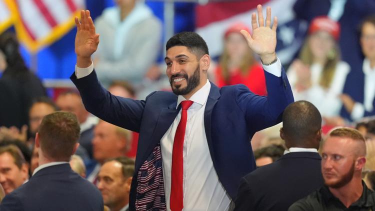 Enes Kanter Freedom refuses to sit in luxury suite of State Farm Arena and leaves WNBA Finals — WTSP Sports Tampa Bay, Dunedin Sports news