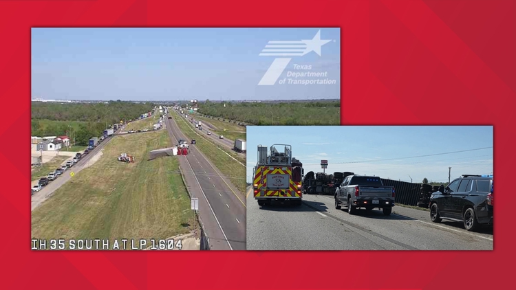 Von Ormy PD: Traffic being diverted after 18-wheeler rolls over on I-35; no injuries reported — KENS 5 (San Antonio), Dunedin Community news