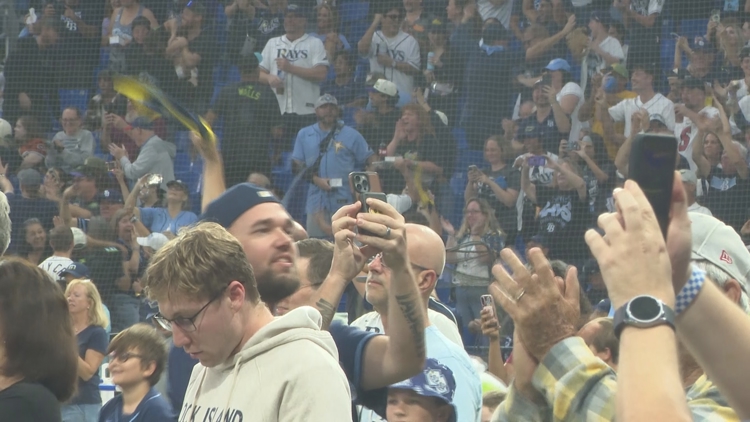 Brewers beat Rays 5-4, for 2-0 World Series lead as fans pack Tropicana Field on Saturday — WTSP 10 Tampa Bay, Dunedin Community news