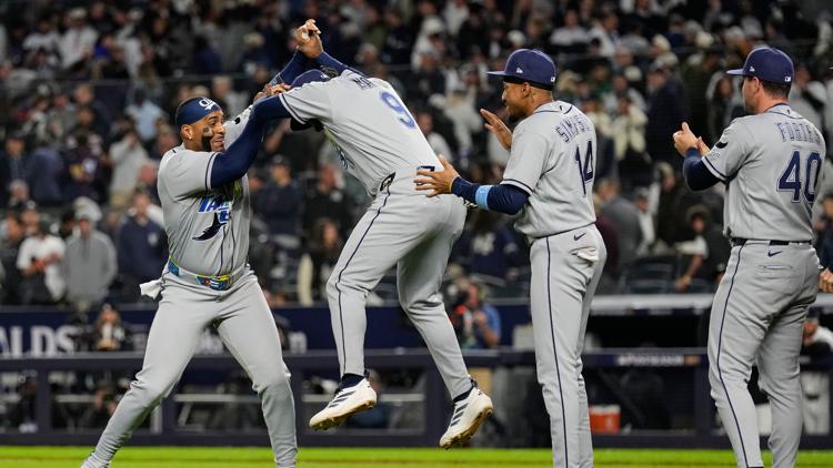 Singing `New York, New York,' Rays revel in recognition as they head to AL Championship Series — WTSP Sports Tampa Bay, Dunedin Sports news