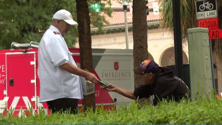 Salvation Army distributes free mosquito repellent to unhoused people in St. Petersburg amid dengue concerns — WTSP 10 Tampa Bay