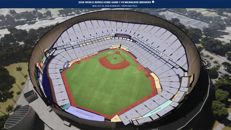 World Series tickets at Tropicana Field: What's still available for Rays vs. Brewers? — WTSP 10 Tampa Bay, Dunedin Sports news