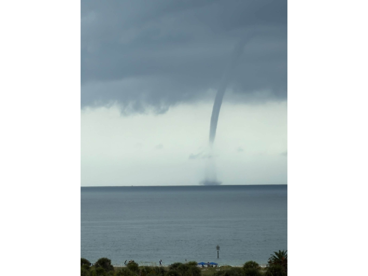 Waterspout Spotted Off Clearwater’s Sand Key Park — Dunedin Patch