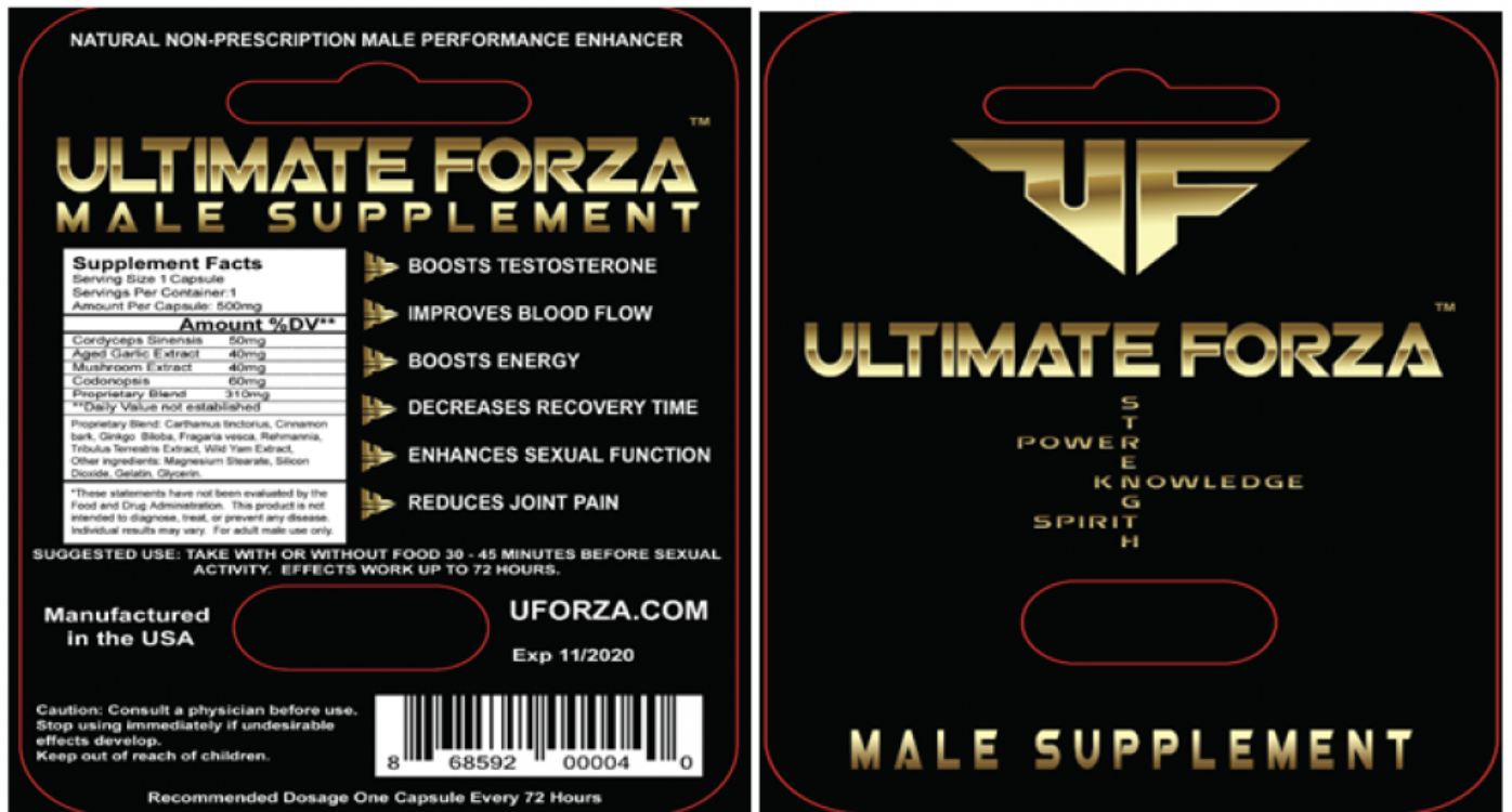 Male supplement recalled over undeclared Viagra, Cialis ingredients — Dunedin Community news