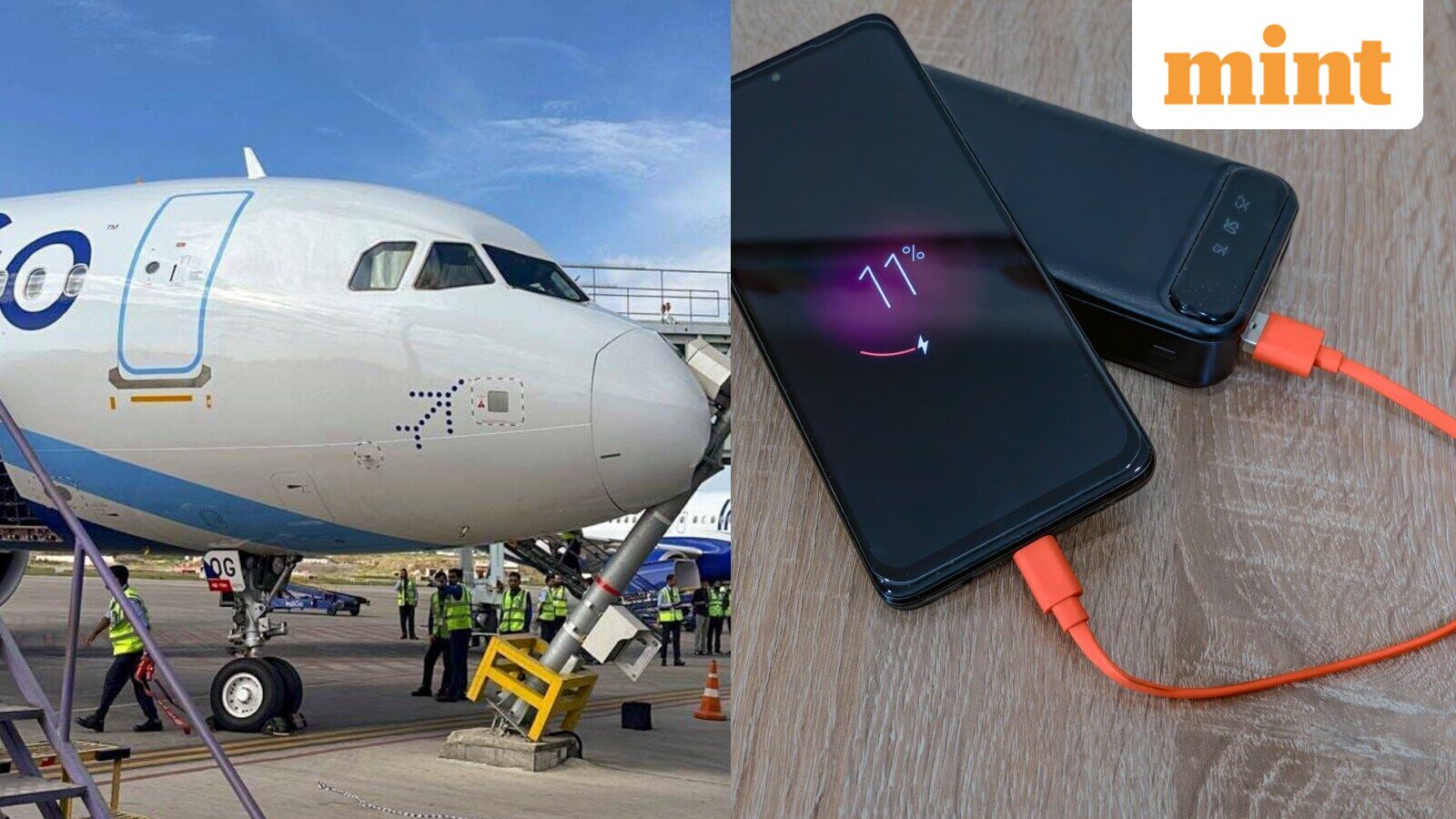 Chennai bound IndiGo flight diverted to Hyderabad after ablaze onboard: How power banks catch fire on plane? — Mint India, Dunedin Business news